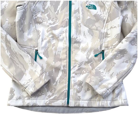 The North Face Apex Bionic Jacket Camo Windproof Shell Fleece Lining Midweight M - Picture 6 of 10